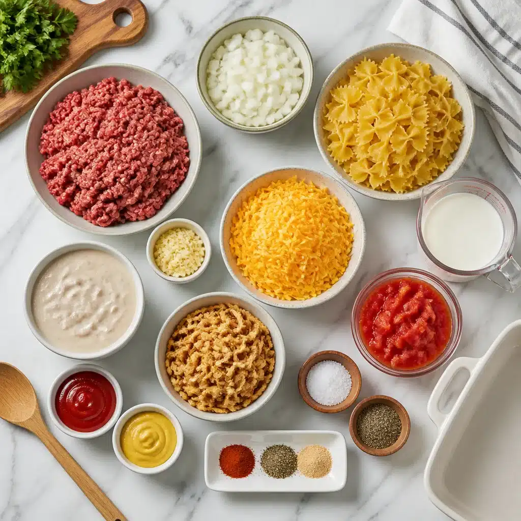 Easy Hamburger Casserole (Comfort Food Classic)