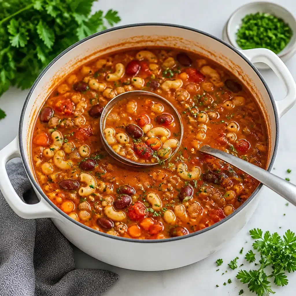 Hearty Italian Pasta Soup