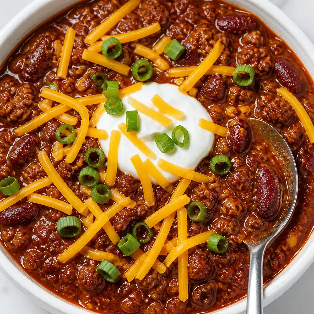 Hearty Old-Fashioned Homemade Beef Chili Recipe You’ll Love