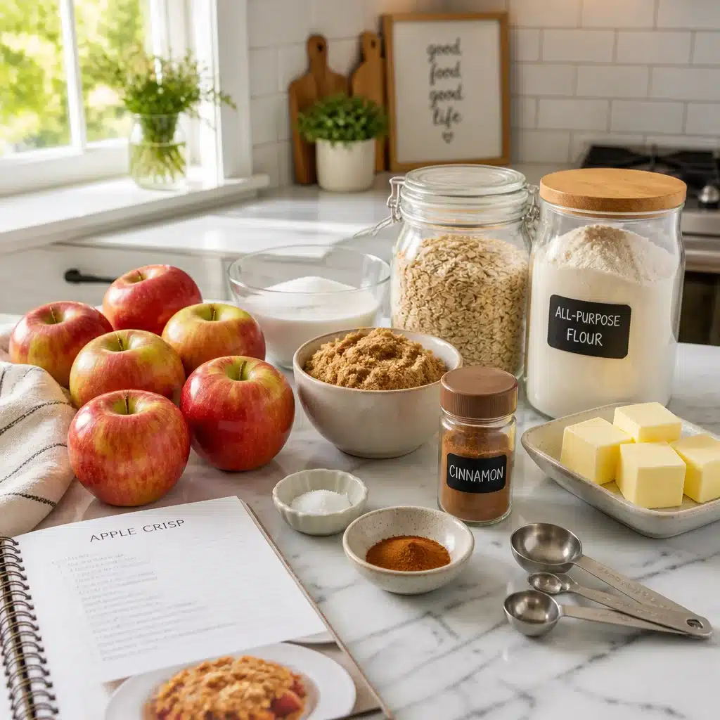 Grandma's Easy Baked Apple Crisp