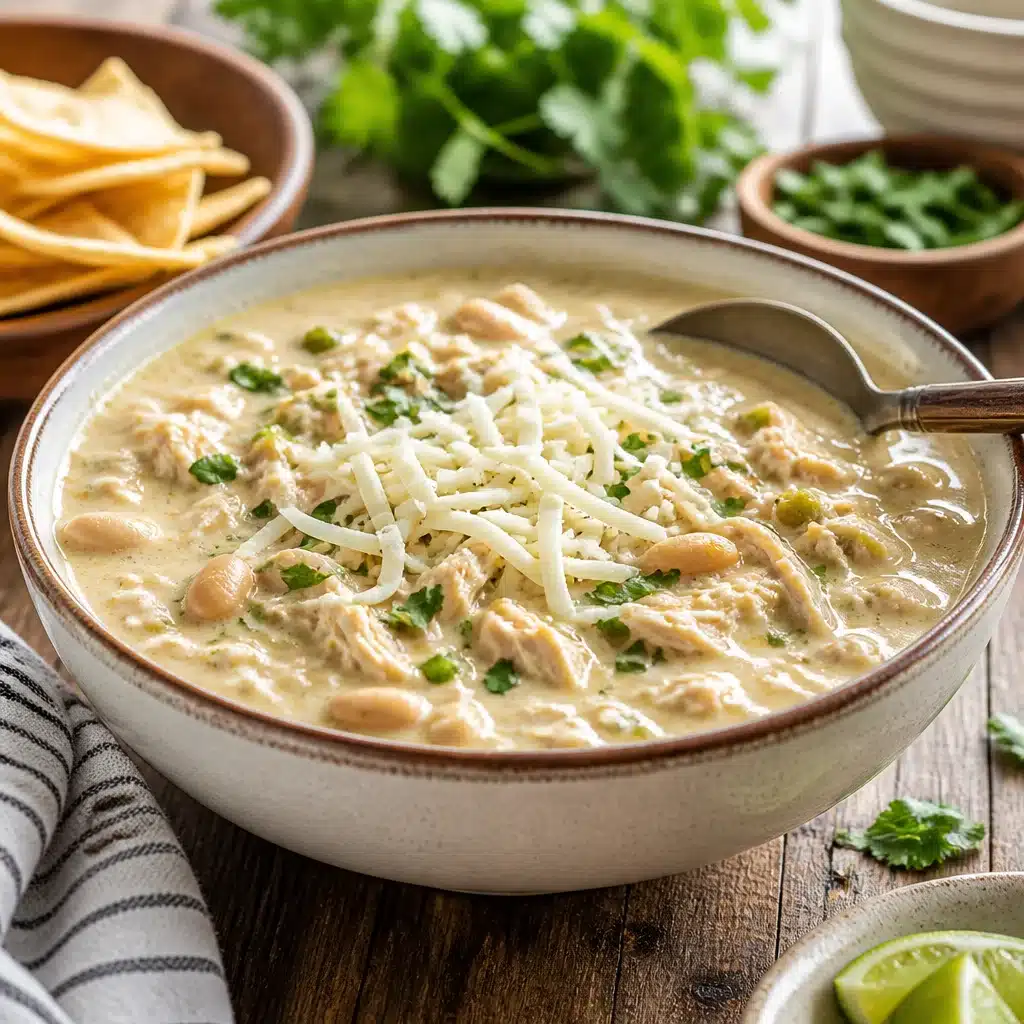 Quick & Creamy Instant Pot White Chicken Chili (Ready in 30 Mins)