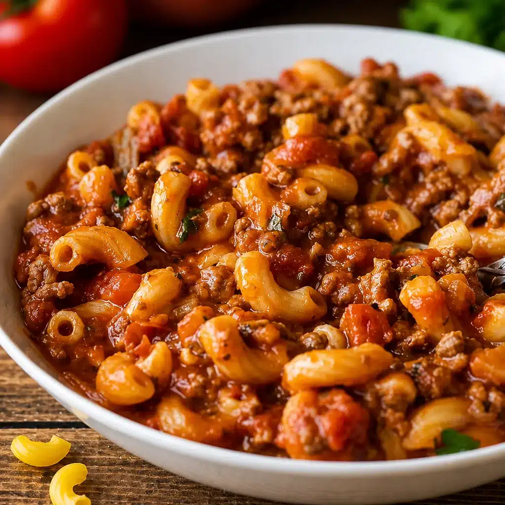Simple Classic Ground Beef Goulash – Comfort in a Bowl