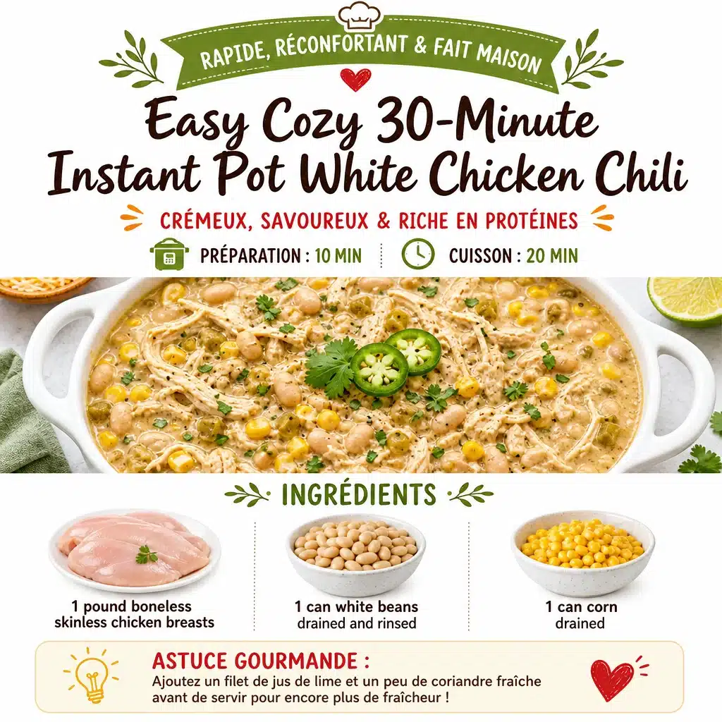 Best Easy Cozy Grandma’s White Chicken Chili Instant Pot