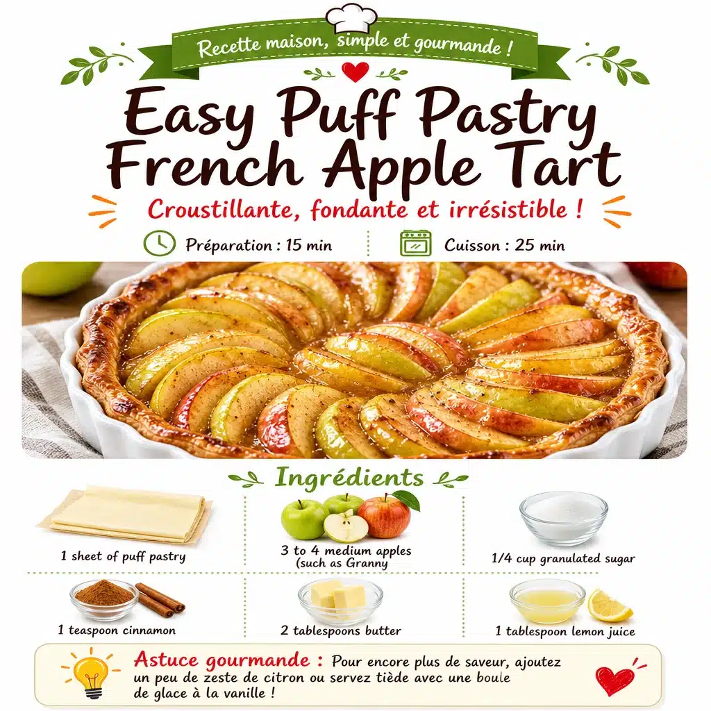 Easy Old-Fashioned French Apple Tart Homemade Comfort