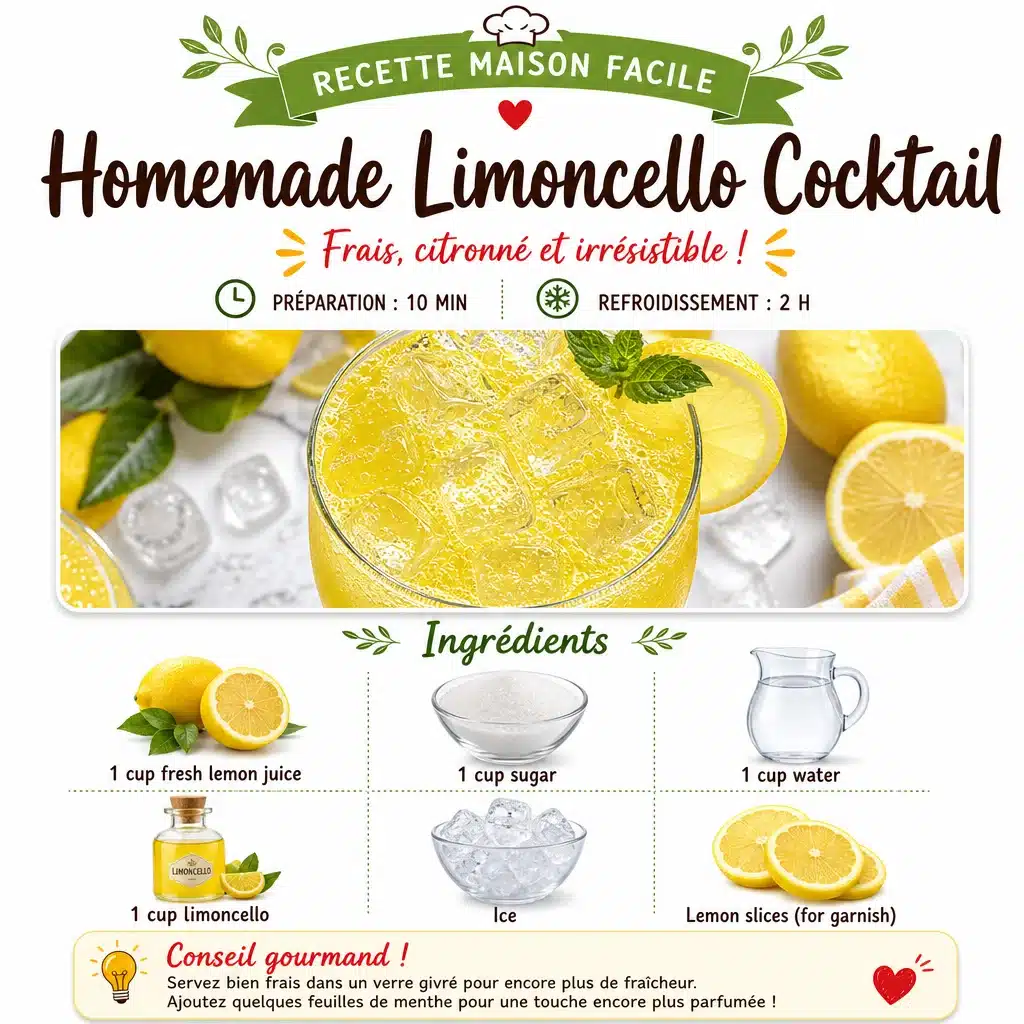 Best Cozy Homemade Limoncello Cocktail Recipe