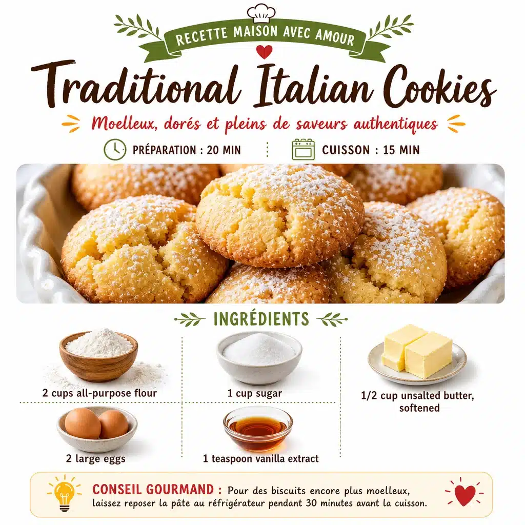 Cozy Homemade Traditional Italian Cookies