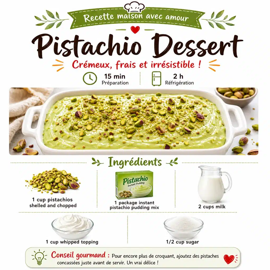 Cozy Pistachio Dessert: Easy Homemade Comfort