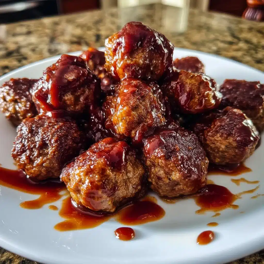 Dr Pepper BBQ Meatballs