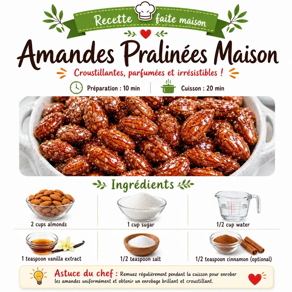 Homemade Candied Almonds