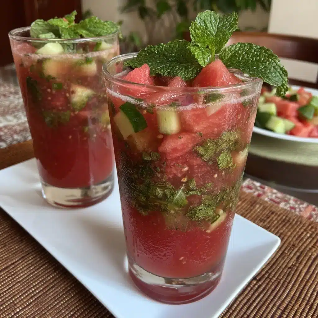 Watermelon Cucumber Cooler